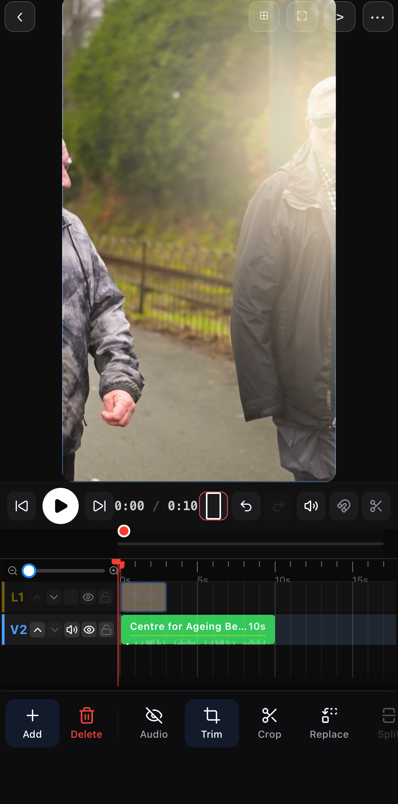A warm light leak Screen-blended over footage of a man walking